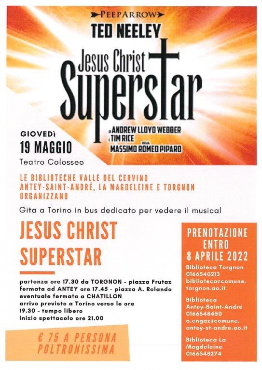 2022/05/19 MUSICAL "JESUS ​​CHRIST SUPERSTAR" IN TURIN