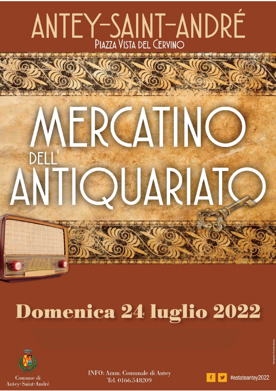 2022/07/24 MARCATINO DELL&#039;ANTIQUARIATO