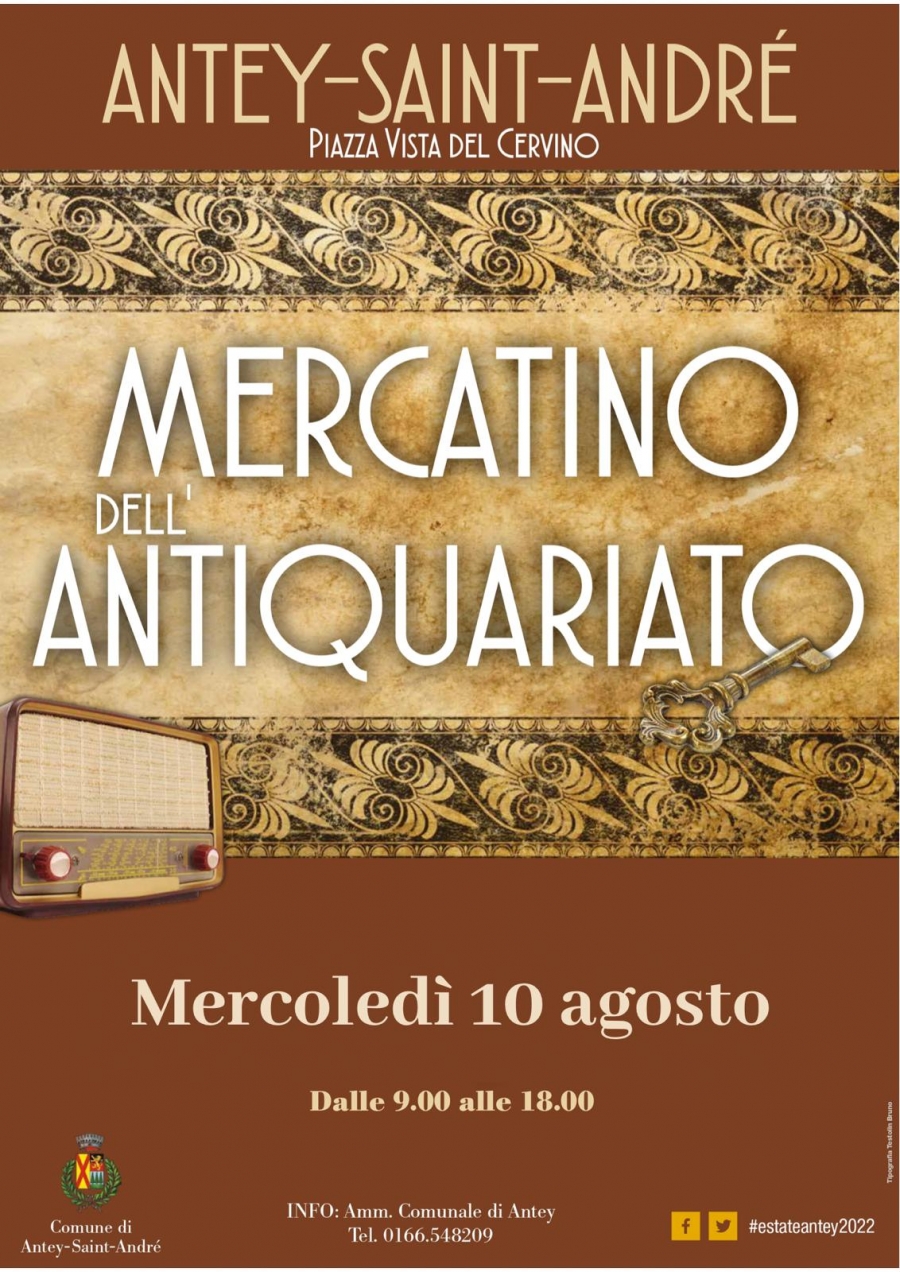 2022/08/10 MERCATINO DELL&#039;ANTIQUARIATO