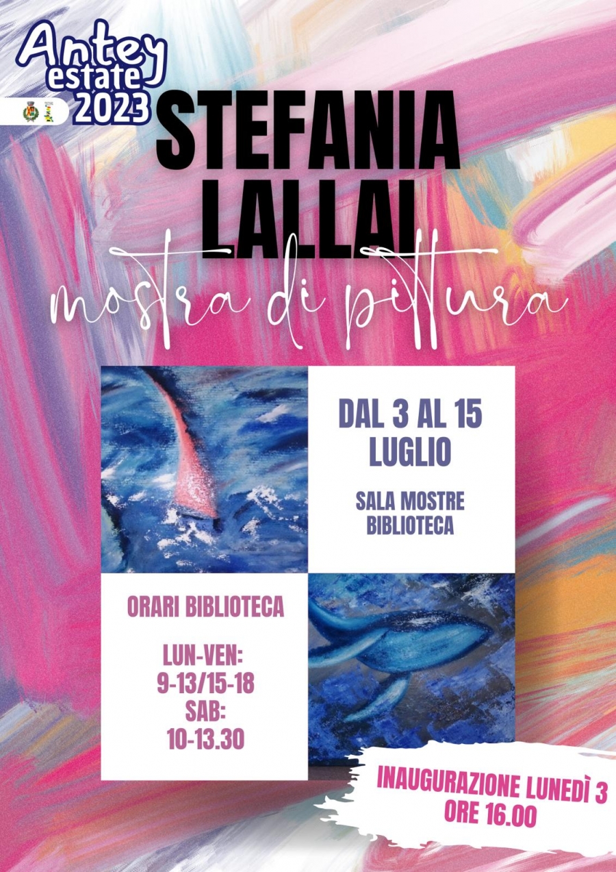 2023/07/03 STEFANIA LALLAI EXPOSITION