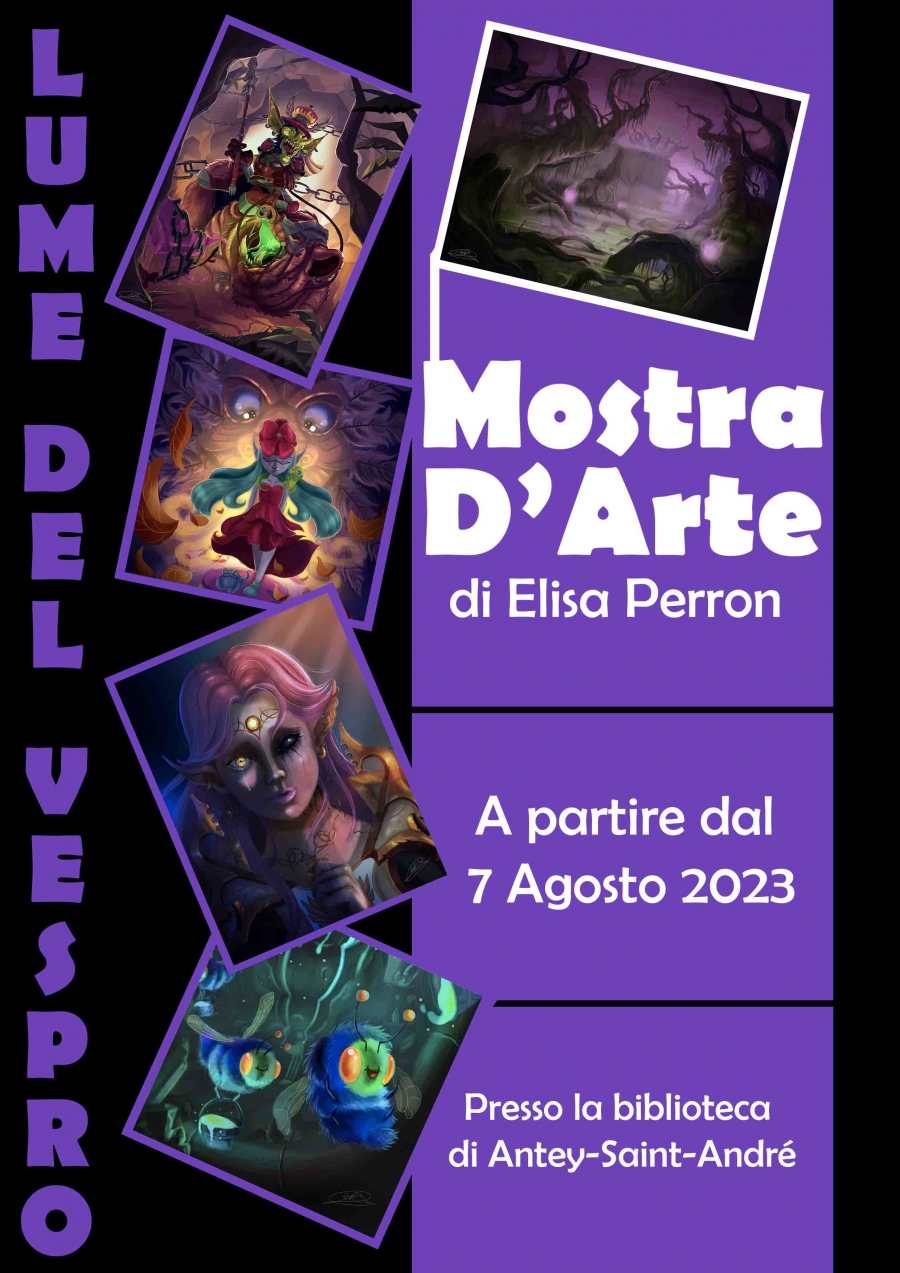 2023/08/07 MOSTRA D&#039;ART DI ELISA PERRON