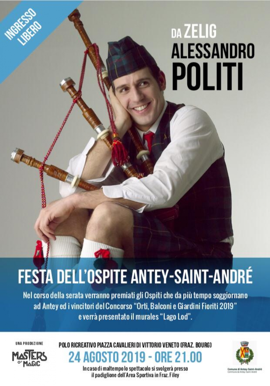 2019 Kabarett mit Alessando POLITI - Gastparty