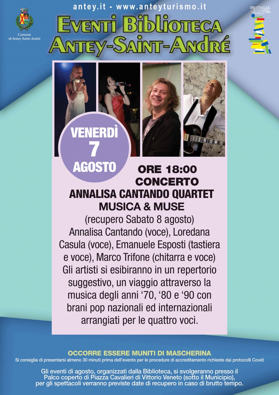 2020/08/07 ANNALISA CONCERT SINGING QUARTET
